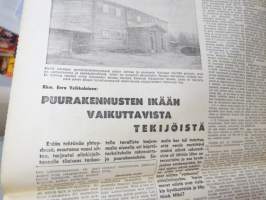 Rakennusviesti 1967-68 7 kpl lehtiä, monipuolisesti tuon ajan rakentamisesta