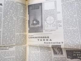 Rakennusviesti 1967-68 7 kpl lehtiä, monipuolisesti tuon ajan rakentamisesta