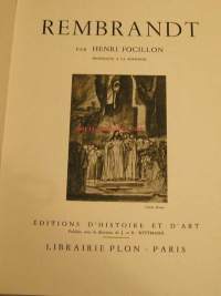 Rembrandt    par  Henri  Focillon