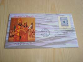 Heritage of Hawaii, 2002, USA, ensipäiväkuori, FDC, hieno. Katso myös muut kohteeni mm. noin 1200 erilaista amerikkalaista ensipäiväkuorta 1920-luvulta