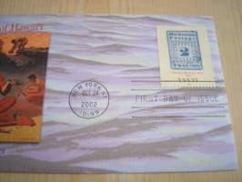 Heritage of Hawaii, 2002, USA, ensipäiväkuori, FDC, hieno. Katso myös muut kohteeni mm. noin 1200 erilaista amerikkalaista ensipäiväkuorta 1920-luvulta
