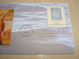 Heritage of Hawaii, 2002, USA, ensipäiväkuori, FDC, hieno. Katso myös muut kohteeni mm. noin 1200 erilaista amerikkalaista ensipäiväkuorta 1920-luvulta