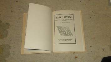 Lovisa Turisten 1933 Loviisa opas
