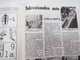 Moottoriurheilu 1965 nr 5, sis. mm. seuraavat artikkelit / kuvat, mainokset; Kansikuva Simca 1000, Jawa, Ruskeasanta, Neuvostoliiton kolmikko hallitsi Ruissalon