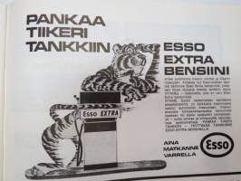 Moottoriurheilu 1965 nr 5, sis. mm. seuraavat artikkelit / kuvat, mainokset; Kansikuva Simca 1000, Jawa, Ruskeasanta, Neuvostoliiton kolmikko hallitsi Ruissalon