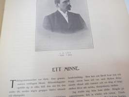 Vox III - Vårpublikation af tidningsmän 1904, innehåller bla följande artikel / bilder; Ett minne (av J.A. Lyly),Två monumentala byggnader i Åbo