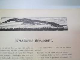 Vox III - Vårpublikation af tidningsmän 1904, innehåller bla följande artikel / bilder; Ett minne (av J.A. Lyly),Två monumentala byggnader i Åbo