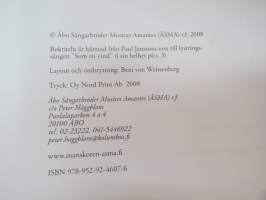 &quot;Sång, med glädje i ditt spår...&quot; Åbo Sångarbröder Musices Amantes 100 år 1908-2008