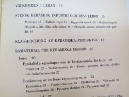 Keramik handboken -ceramics book