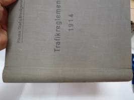Finska Statsjärnvägarne - Trafikreglemente -traffic rules and regulations of State Railways