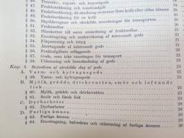 Finska Statsjärnvägarne - Trafikreglemente -traffic rules and regulations of State Railways