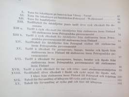 Finska Statsjärnvägarne - Trafikreglemente -traffic rules and regulations of State Railways
