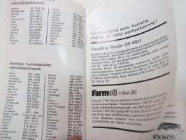Hankkija - Öljytuotteita maatalouskäyttöön -myyntiesite / brochure