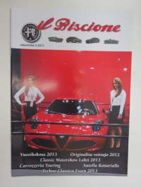 il Biscione 2013 nr 2 -  Club Alfa Romeo Finland ry -jäsenlehti -car club membership magazine