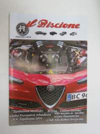 il Biscione 2016 nr 3 -  Club Alfa Romeo Finland ry -jäsenlehti -car club membership magazine