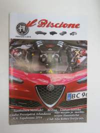 il Biscione 2016 nr 3 -  Club Alfa Romeo Finland ry -jäsenlehti -car club membership magazine