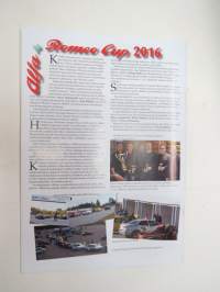 il Biscione 2016 nr 4 -  Club Alfa Romeo Finland ry -jäsenlehti -car club membership magazine