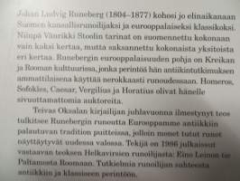 J. L. Runebergin Kreikka ja Rooma - Tutkielmia runoilijan suhteesta antiikkiin ja klassiseen perintö