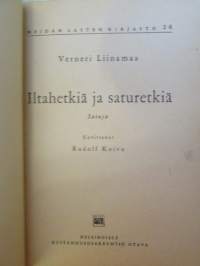 Iltahetkiä ja saturetkiä, satuja - Meidän lasten kirjasto 26, kuvitus Rudolf Koivu