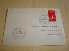 München, kesäolympialaiset, judo, voimistelu, 1972, Saksa, ensipäiväkuori, FDC. Katso myös muut kohteeni mm. noin 1200 erilaista amerikkalaista