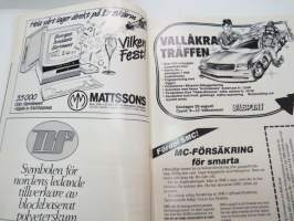 Swedish TT Anderstorp 11-14 Augusti 1988 -ohjelma / program