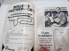Swedish TT Anderstorp 11-14 Augusti 1988 -ohjelma / program