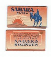 Sahara Extra - partateräkääre sisällä partaterä