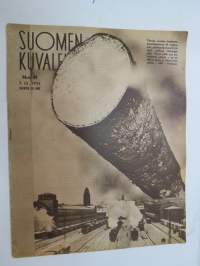 Suomen Kuvalehti 1946 nr 49, ilmestynyt 7.12.1946, sis. mm. seur. artikkelit / kuvat / mainokset; Kansikuva &quot;Pölli&quot;, Lentävä Jättiläinen -lentovenettä