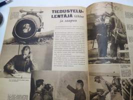 Suomen Kuvalehti 1941 nr 37, ilmestynyt 13.9.1941, sis. mm. seur. artikkelit / kuvat / mainokset; Kansikuva &quot;Hiljainen Aunukselaiskylä&quot;, Siellä missä muutkin -