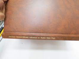 Joentaan Hinduin-Hiltusen sukuseura ry: - Ruskia Hieka Pojat -sukukirja / family book