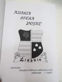 Joentaan Hinduin-Hiltusen sukuseura ry: - Ruskia Hieka Pojat -sukukirja / family book