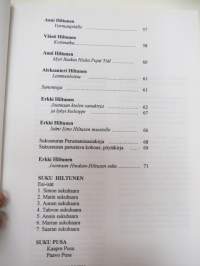 Joentaan Hinduin-Hiltusen sukuseura ry: - Ruskia Hieka Pojat -sukukirja / family book