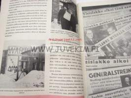 SAK taistelussa Yleislakon vaiheet 1.19.3.1956