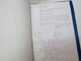Kone Ketola Oy kalkinlevittäjän hydrauliikan kaavioita - piirustuksia - osaluetteloita yms. -kansio -spreader parts and drawings etc. catalog