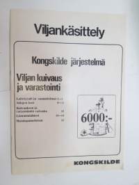 Kongskilde järjestelmä - Viljankäsittely - viljan kuivaus ja varastointi -grain handling and storing