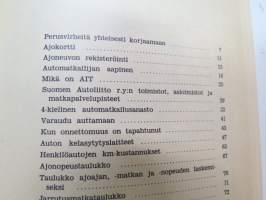 Automiehen käsikirja 1958 (Maaseudun Autoliitto)