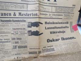 Lahti nr 67, ilmestynyt 6.5.1909 -sanomalehti / newspaper