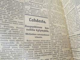 Lahti nr 67, ilmestynyt 6.5.1909 -sanomalehti / newspaper