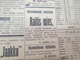 Lahti nr 67, ilmestynyt 6.5.1909 -sanomalehti / newspaper