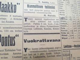 Lahti nr 67, ilmestynyt 6.5.1909 -sanomalehti / newspaper
