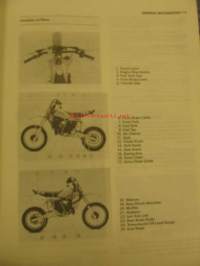 Kawasaki KX60 owner´s manual &amp; service manual  käyttö- ja huolto-ohjekirja