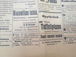Lahti nr 67, ilmestynyt 6.5.1909 -sanomalehti / newspaper