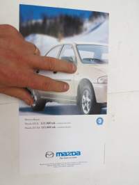 Mazda 323 X, 323 XS 1997 -myyntiesite / brochure