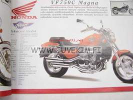 Honda 1996 moottoripyörät -myyntiesite
