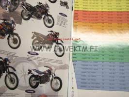 Yamaha 1996 moottoripyörät -myyntiesite