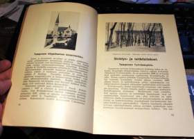 Hämeen matkailuopas - Tampere, 1930. Liitteenä Tampereen kaupungin asemakartta. 1.painos