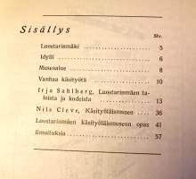 Turun Luostarinmäki, 1944.Turun rakennuskulttuuria ennen vuoden 1827 paloa, asumista ja käsityöammatteja. 18 pientä korttelia, entisiä asuintaloja, joista on