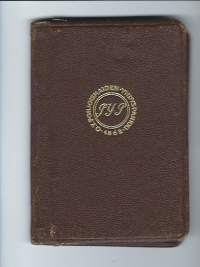 PYP Pohjoismaiden Yhdyspankki Helsinki Kampintori - Karttuva talletustili 1961, pankkikirja 1913