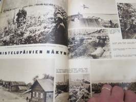 Suomen Kuvalehti 1941 nr 42, sis. mm. seur. artikkelit / kuvat / mainokset; Kansikuva Kenraali A.E. Heinrichs ja Eversti K. Tapola, Maila Talvio 70-vuotias, 105