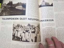Suomen Kuvalehti 1941 nr 42, sis. mm. seur. artikkelit / kuvat / mainokset; Kansikuva Kenraali A.E. Heinrichs ja Eversti K. Tapola, Maila Talvio 70-vuotias, 105